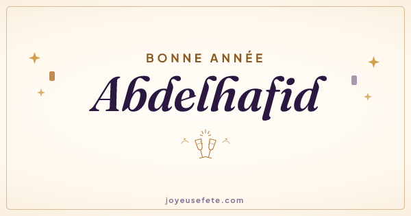 Image « Bonne année Abdelhafid » au format large