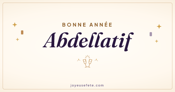 Image « Bonne année Abdellatif » au format large