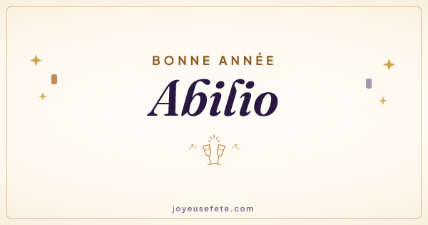 Image « Bonne année Abilio » au format large