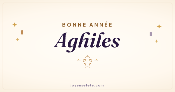 Image « Bonne année Aghiles » au format large