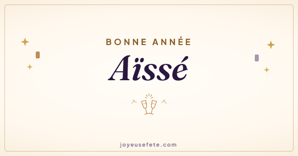 Image « Bonne année Aïssé » au format large