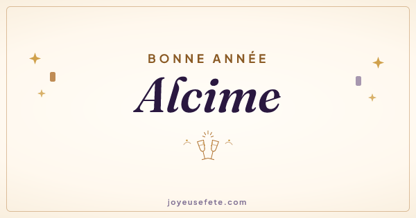 Image « Bonne année Alcime » au format large