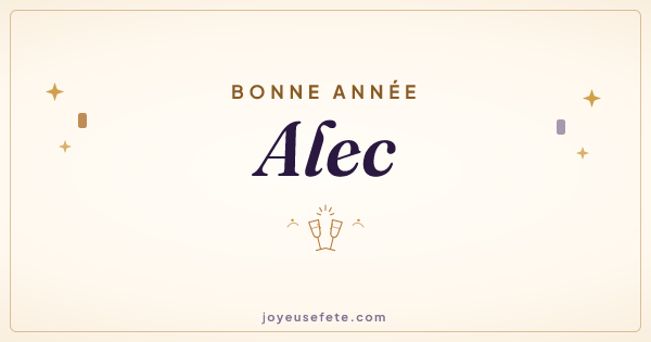 Image « Bonne année Alec » au format large
