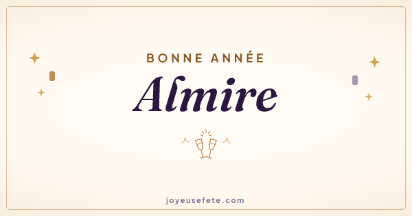 Image « Bonne année Almire » au format large