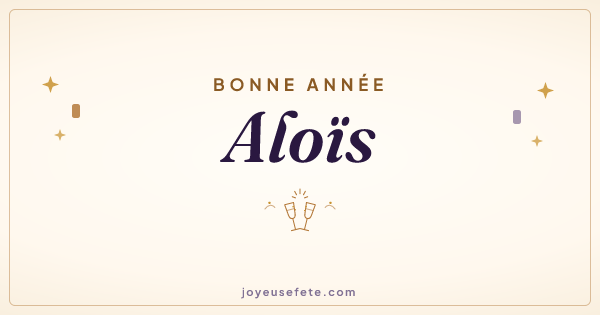 Image « Bonne année Aloïs » au format large