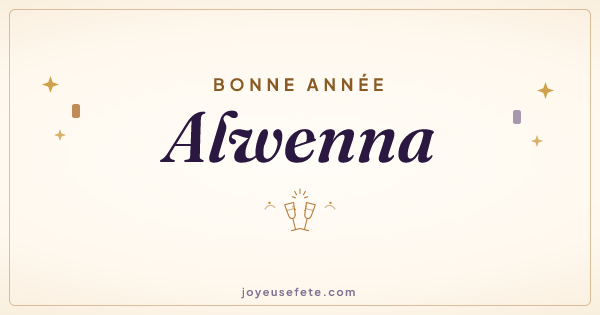 Image « Bonne année Alwenna » au format large