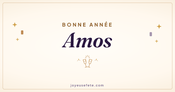 Image « Bonne année Amos » au format large