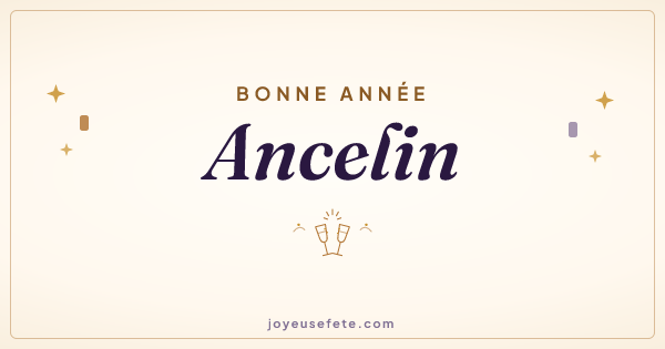 Image « Bonne année Ancelin » au format large