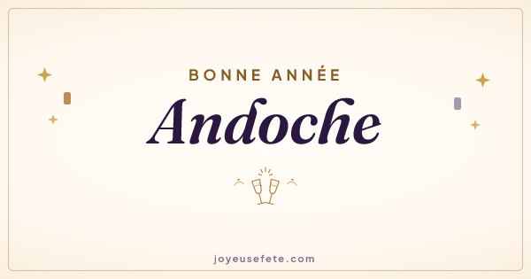 Image « Bonne année Andoche » au format large