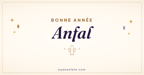 Image « Bonne année Anfal » au format large