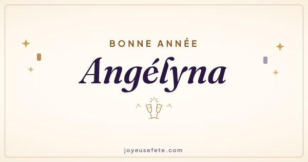 Image « Bonne année Angélyna » au format large