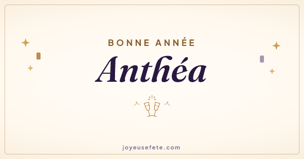 Image « Bonne année Anthéa » au format large
