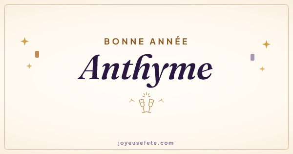 Image « Bonne année Anthyme » au format large