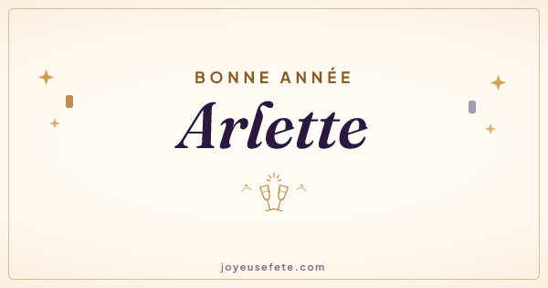 Image « Bonne année Arlette » au format large