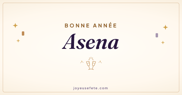 Image « Bonne année Asena » au format large