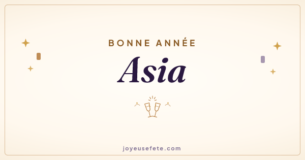 Image « Bonne année Asia » au format large