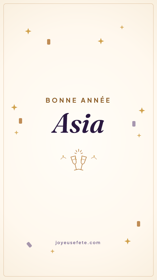 Image « Bonne année Asia » au format story
