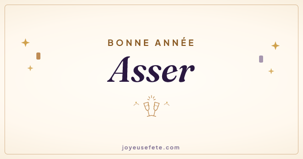Image « Bonne année Asser » au format large