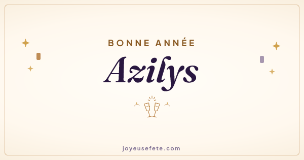 Image « Bonne année Azilys » au format large