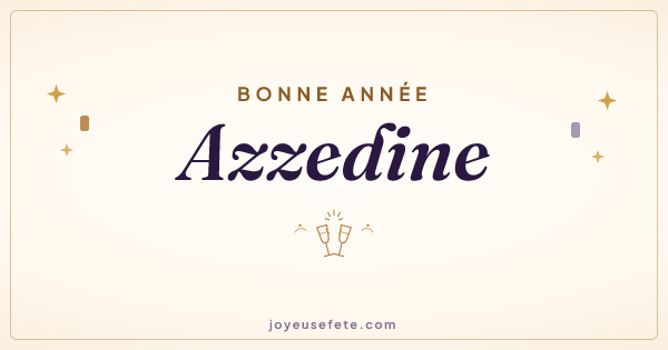 Image « Bonne année Azzedine » au format large