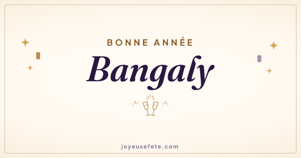 Image « Bonne année Bangaly » au format large