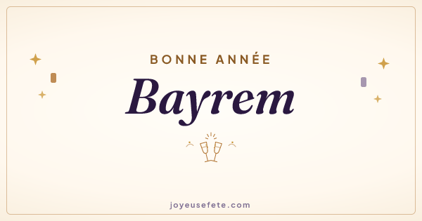 Image « Bonne année Bayrem » au format large