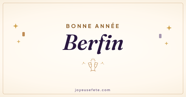 Image « Bonne année Berfin » au format large