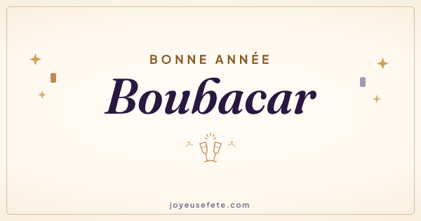 Image « Bonne année Boubacar » au format large