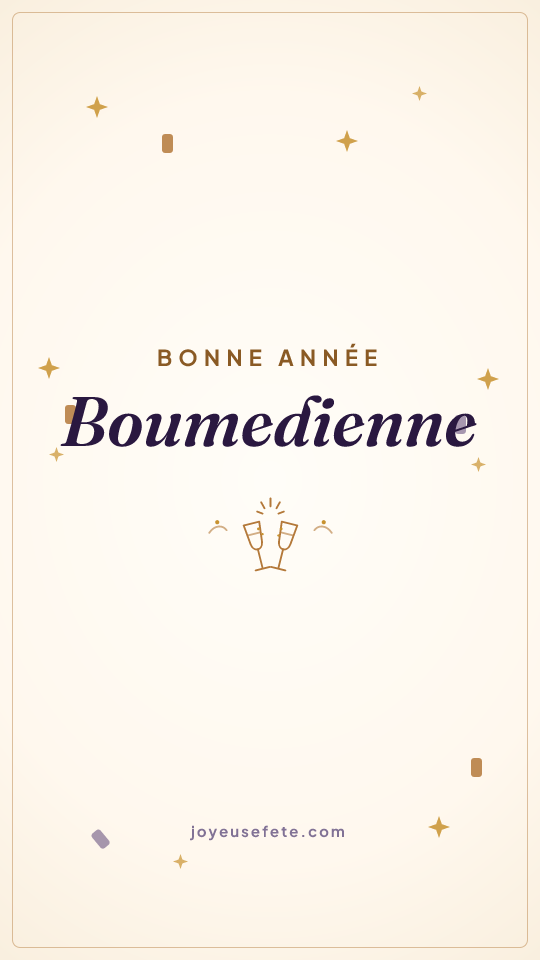 Image « Bonne année Boumedienne » au format story