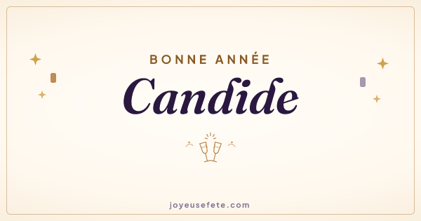 Image « Bonne année Candide » au format large