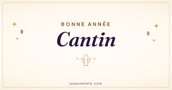 Image « Bonne année Cantin » au format large