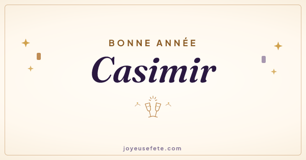 Image « Bonne année Casimir » au format large