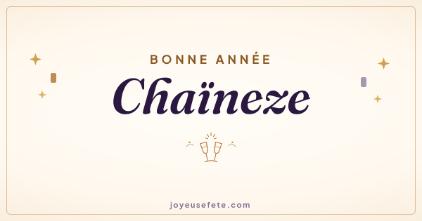 Image « Bonne année Chaïneze » au format large