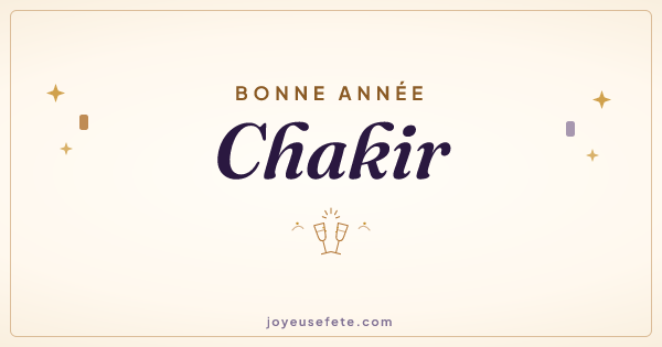 Image « Bonne année Chakir » au format large