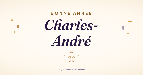 Image « Bonne année Charles-André » au format large