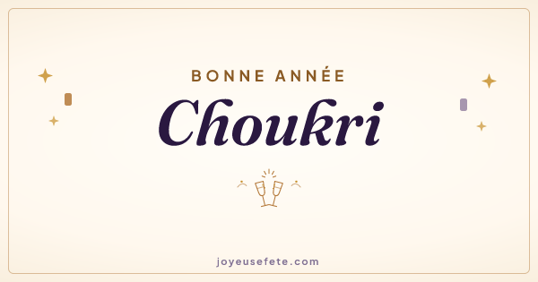 Image « Bonne année Choukri » au format large
