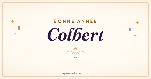 Image « Bonne année Colbert » au format large