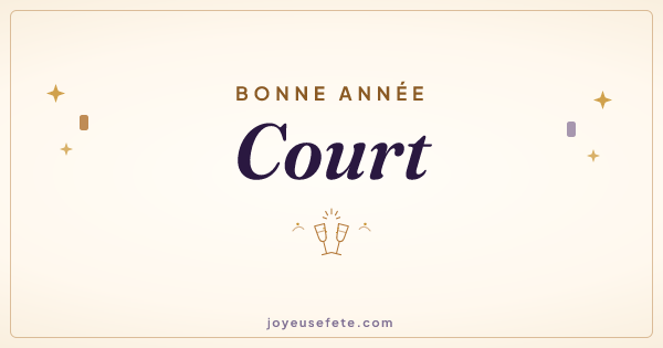 Image « Bonne année Court » au format large