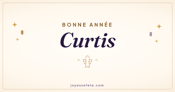 Image « Bonne année Curtis » au format large