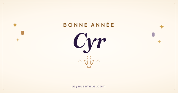 Image « Bonne année Cyr » au format large