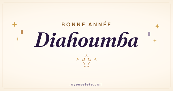 Image « Bonne année Diahoumba » au format large