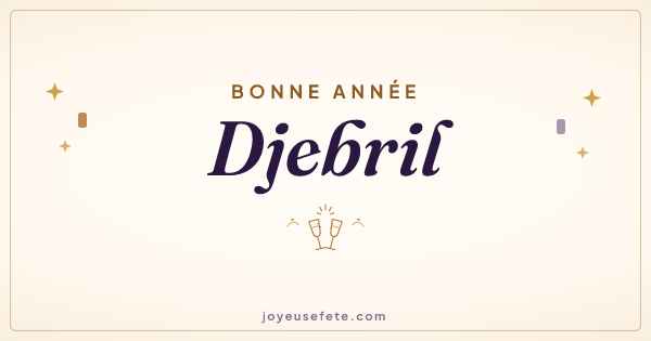 Image « Bonne année Djebril » au format large