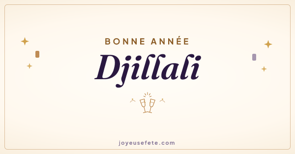 Image « Bonne année Djillali » au format large