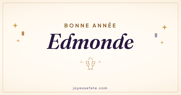 Image « Bonne année Edmonde » au format large