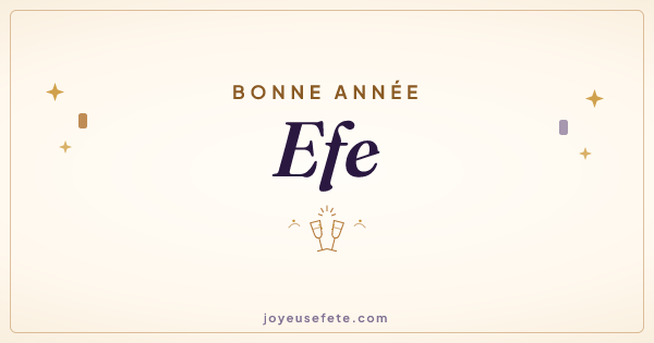 Image « Bonne année Efe » au format large