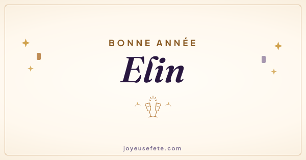 Image « Bonne année Elin » au format large