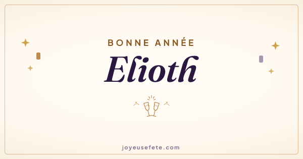 Image « Bonne année Elioth » au format large