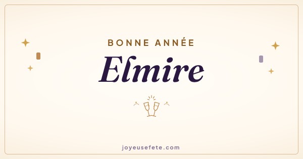 Image « Bonne année Elmire » au format large