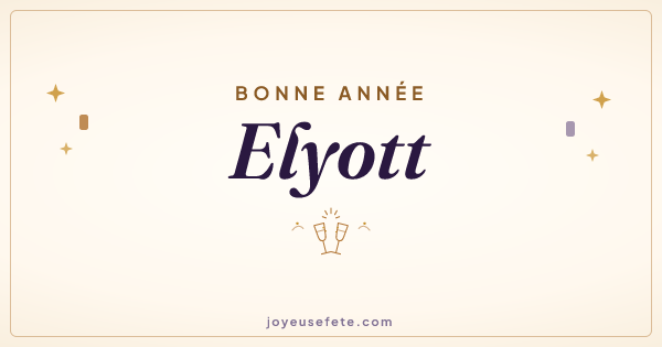 Image « Bonne année Elyott » au format large