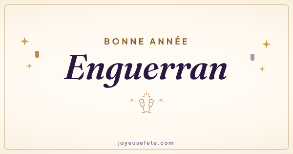 Image « Bonne année Enguerran » au format large